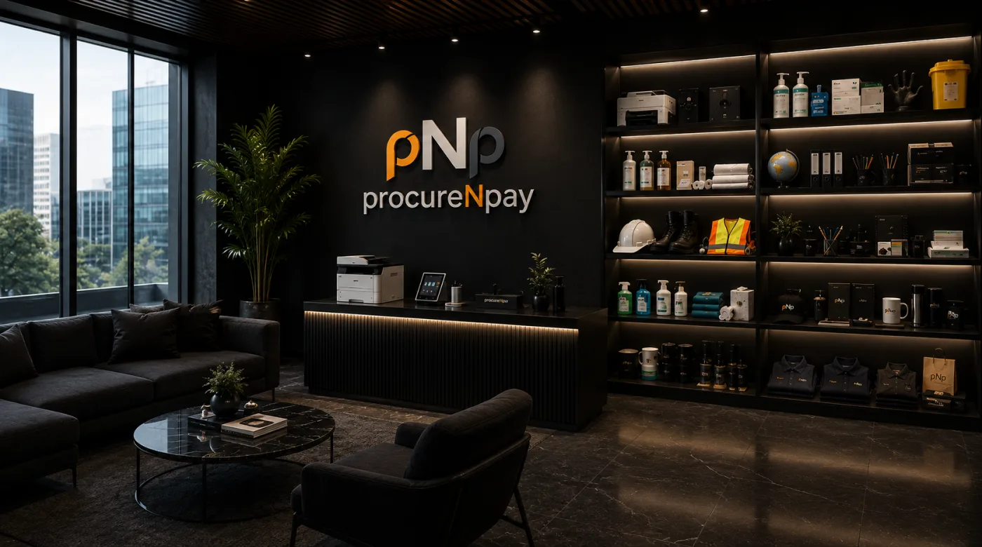 Office equipment and business supplies delivered by procureNpay